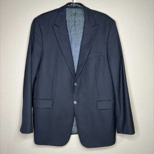 Theory Wool Peak Lapel Blazer, Navy, 44R